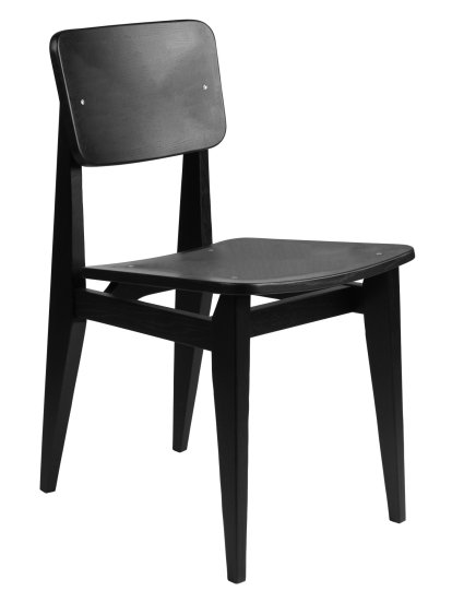 C-Chair, Placage, Chêne teinté noir