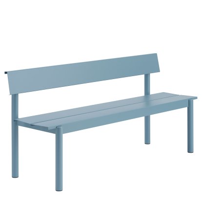 Banc Linear Steel avec dossier