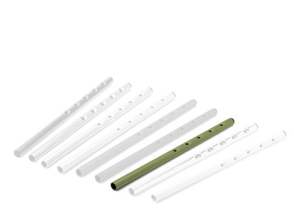 Rallonge en hauteur (1 lot) pour table Eiermann, Vert olive