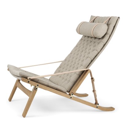 FK10 / FK11 Plico Chair, Dossier haut (FK10), Chêne huilé