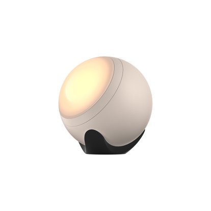 Lampe Falling In Love, Sable blanc/noir