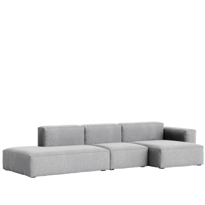 Mags Soft Sofa Combinaison 4, Accotoir à droite, Hallingdal 130 - gris clair