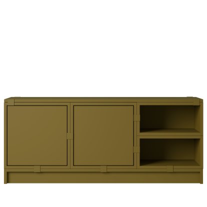 Étagère-vestiaire Stacked Hallway 2, Vert brun