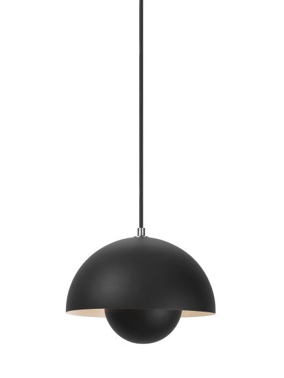 Suspension Flowerpot VP1, Noir mat
