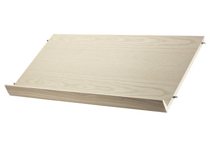 String System présentoir à revues bois massif , 78 x 30 cm, Placage frêne  