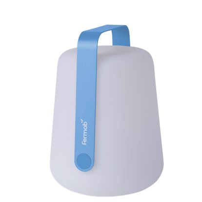 Lampe rechargeable Balad², 25 cm, Bleu maya