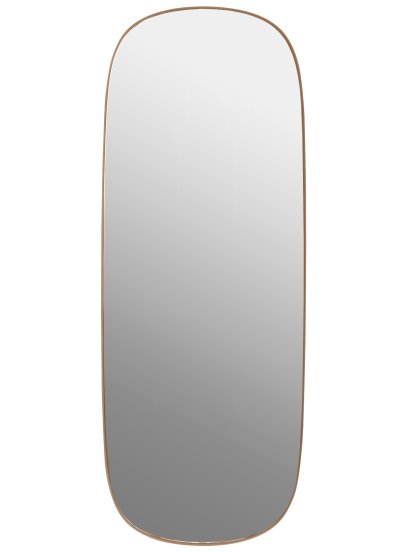 Miroir Framed , Grand, Cadre rosé / miroir