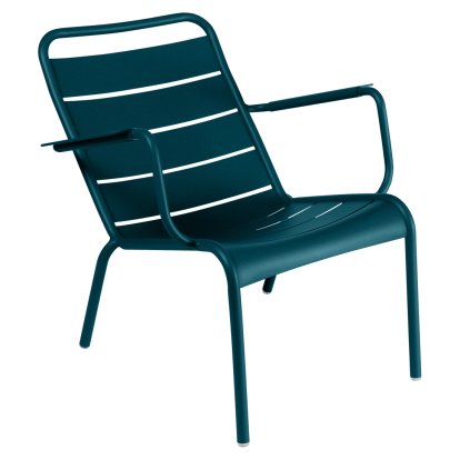 Fauteuil bas Luxembourg , Bleu acapulco