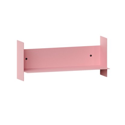 Étagère murale Pli, 45 cm, Rose poudré