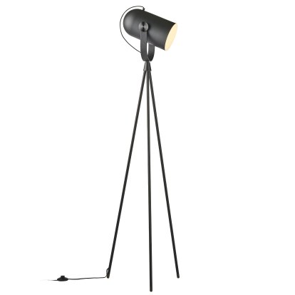 Lampadaire Carronade II High, Noir