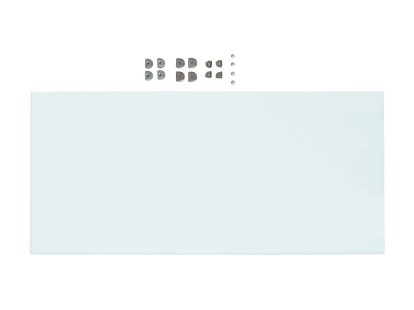 Tablette intermédiaire en verre USM pour étagère