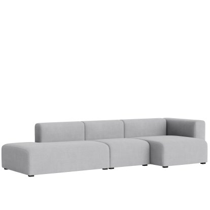 Mags Sofa Combinaison 4, Accotoir à droite, Linara 443 - gris clair