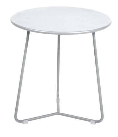 Table d'appoint Cocotte, Blanc coton