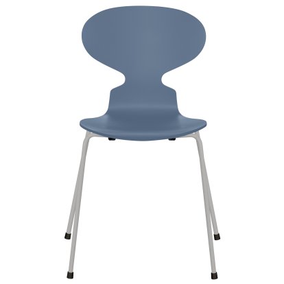 Chaise Fourmi (Ant), Laqué, Bleu crépuscule, Nine grey