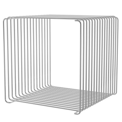 Étagère Panton Wire Cube, 35 cm, Chrome