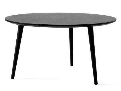Table d'appoint In Between, Ø 90 cm, Chêne laqué noir