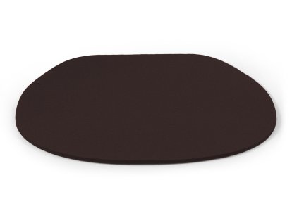 Coussin d'assise pour Eames Side Chairs, Sans rembourrage, Chocolat