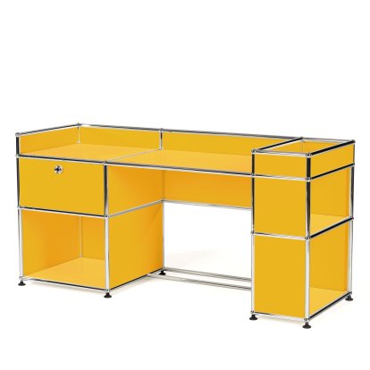 Bureau pour enfants USM Haller, Jaune or RAL 1004