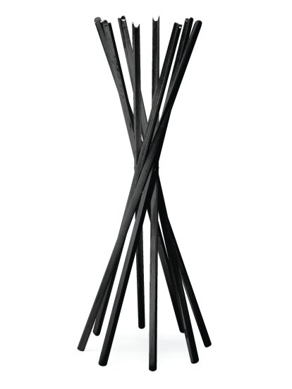 Portemanteau Sciangai, Frêne teinté noir