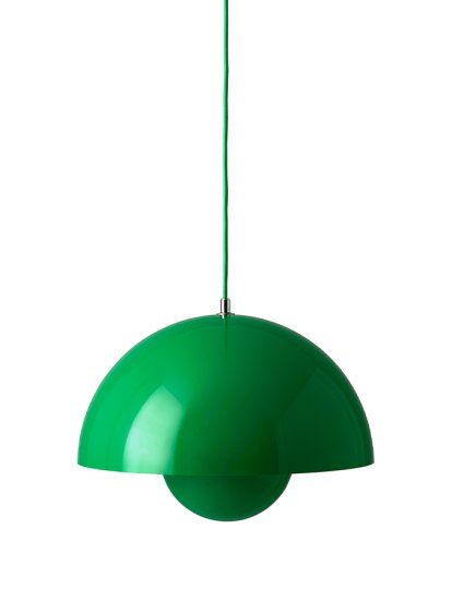 Suspension Flowerpot VP7, Signal Green