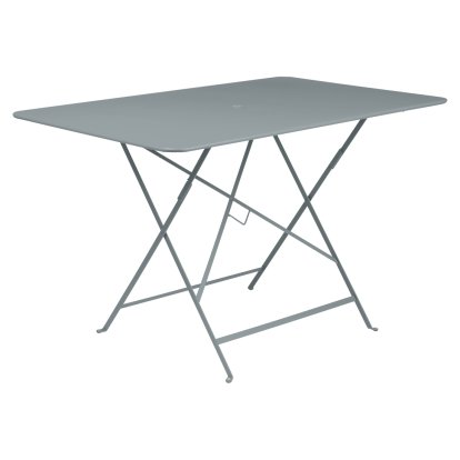 Table pliante Bistro , H 74 x L 117 x P 77 cm, Gris orage