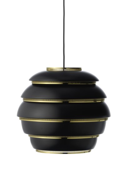 Suspension A331 Beehive, Noir, bagues d'acier en laiton