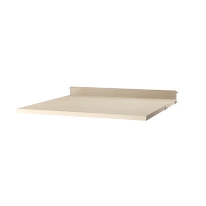 Plateau de bureau String System, Placage frêne  , L 58 cm x P 58 cm