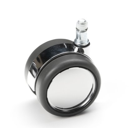 Roulette pour S 197 R / S 197 R20, Roulettes doubles chromée pour S 197 R20 pour sols durs