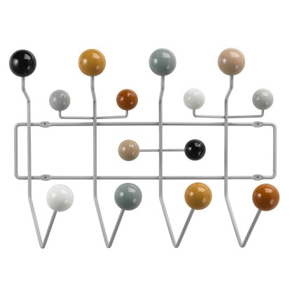 Portemanteau Hang It All, Neutre: boules tons bruns, brillant