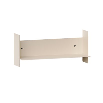 Étagère murale Pli, 45 cm, Blanc crème