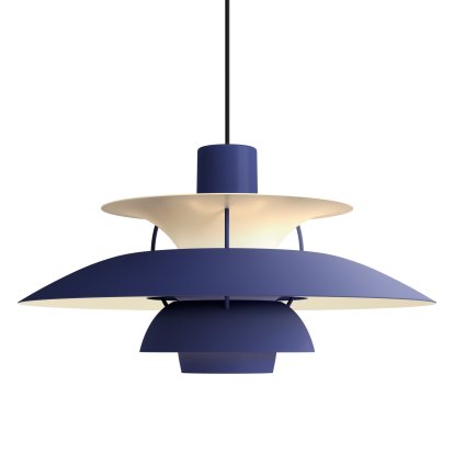 Suspension PH 5 Monochrome, Dusty indigo