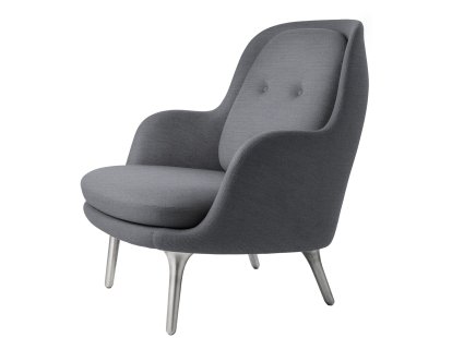 Fauteuil Fri, Christianshavn 1170 - Gris uni clair