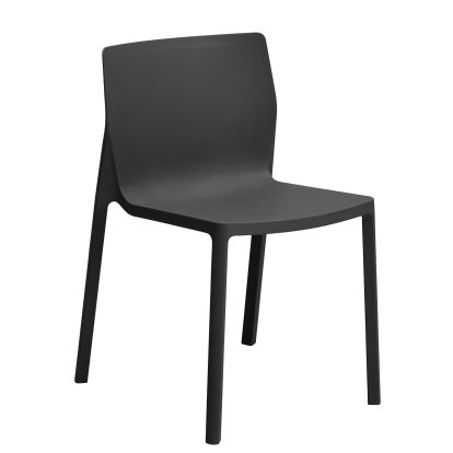 Chaise LP Recycled, Sans accotoirs, Graphite