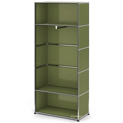 Penderie USM Haller M avec tringle Type 1, Vert olive RAL 6003