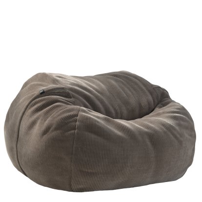 Beanbag Vetsak, L (H 90 x Ø 140 cm), Cord velours - Mocha