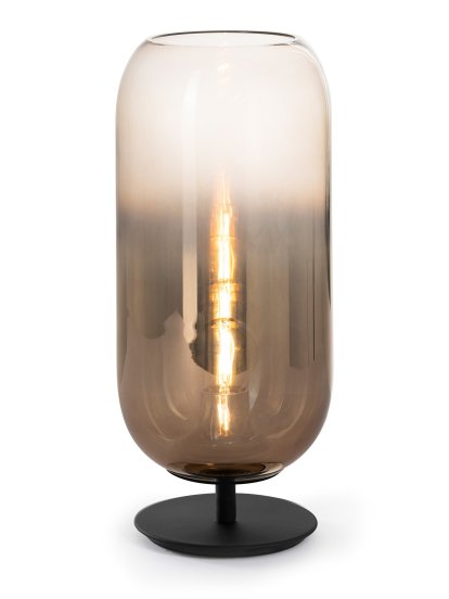 Lampe de table Gople, Noir/bronze