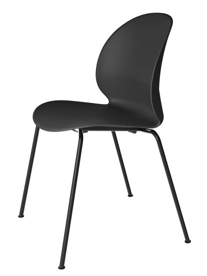 Chaise N02, Noir, Monochrome