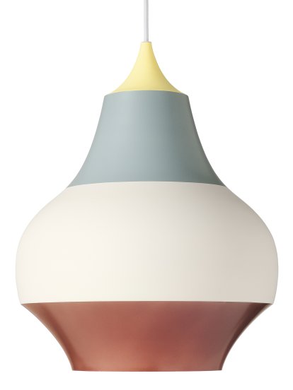 Suspension Cirque, Grande: Ø 38 x H 47,8 cm, Jaune