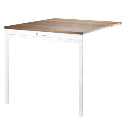 String System Folding Table, Noyer / blanc