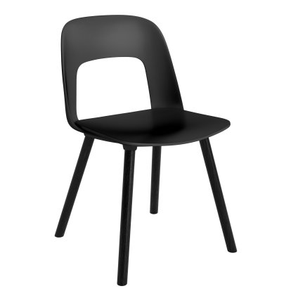 Chaise Layout 121, Noir