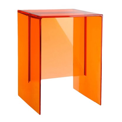 Tabouret / table d'appoint Max Beam, Mandarine orange