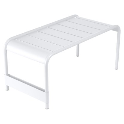 Banc / Grande table basse Luxembourg , Blanc coton