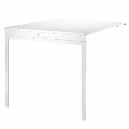 String System Folding Table, Blanc / Blanc