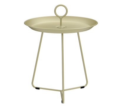 Table d'appoint Eyelet , H 46,5 x Ø 45 cm, Pistachio