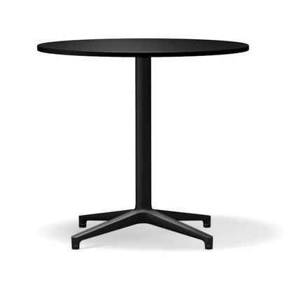 Bistro Table Indoor, Rond (Ø 796), Matériau aggloméré noir