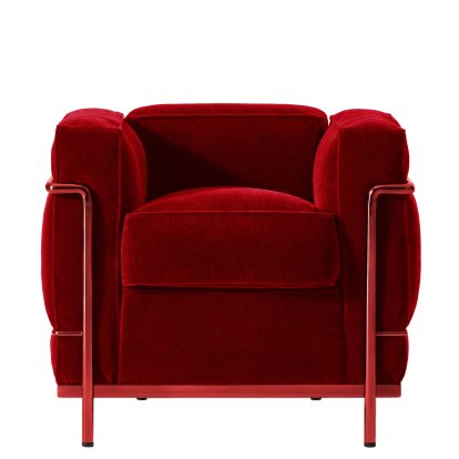 2 Fauteuil Grand Confort, petit modèle Édition anniversaire 60 ans, Rouge