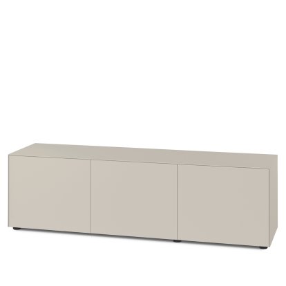 Nex Pur Box 2.0 avec portes, 48 cm, H 50 cm x B 180 cm (trois portes), Silk
