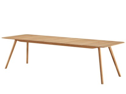Meyer Table à rallonges, 180/270 x 92 cm (XLarge), Chêne ciré