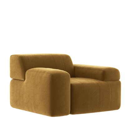Fauteuil à accoudoirs Soft Stone, Andro Plus 824