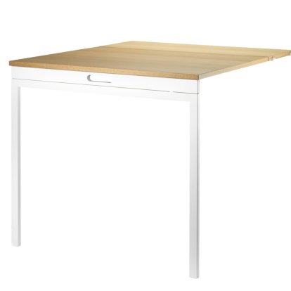 String System Folding Table, Chêne / blanc